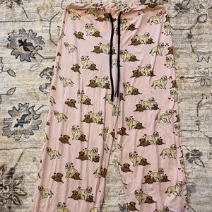 Amanda Blue pajama pants, size L, Pink